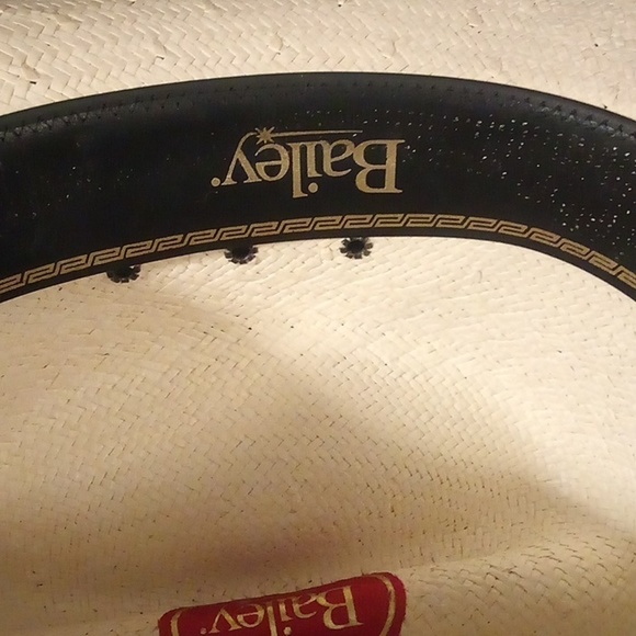 Bailey Western Straw Hat - Size 6 7/8 - Picture 9 of 17